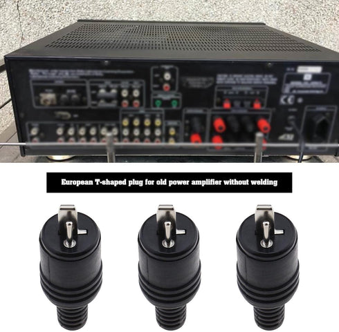 eMagTech 20PCS 2 Pin DIN Speaker Plug with Screw Terminals HiFi Loudspeaker Cable Connector for HiFi Loud Speaker Devices No Soldering 10PCS Male & 10PCS Female