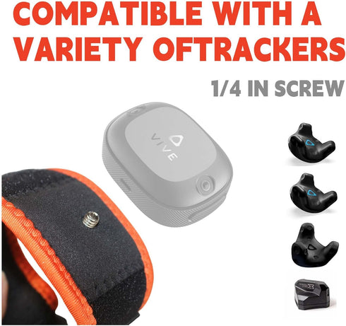 VR Tracker Straps 3 in 1 for Vive Ultimate Tracker, Full Body Tracking Belt for VR Chat, Dance Dash, New Model 2024