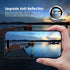 17 17 9H TENOC Camera Lens Protector for iPhone Pro & iPhone Pro Max, Tempered Glass Camera Screen Cover, Silver Metal