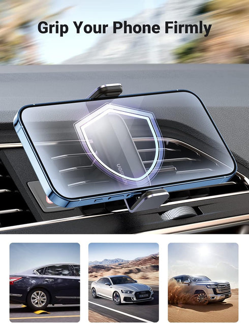 UGREEN Car Vent Phone Mount, Air Vent Clip Holder Compatible with iPhone 15/14/13/12 Pro Max & More