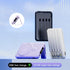 RCHL Magnetic Wireless Portable Charger 10000mAh, Built-in 4 Cables, 22.5W PD Fast Charging Battery Pack