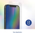 max Protection HD Screen Protection - 2 Pack Tempered Glass Screen Protector for Apple iPhone 13 mini