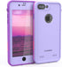 Waterproof Case Cover for iPhone 8 7 Plus - Built-in Screen Protector, Shockproof Snowproof Underwater