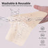 Nadadora Cloths,20 Pack,Extra Washable,6"X7" Individually Wrapped Premium Microfiber Glasses Cleaning Thick,Soft