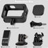 FitStill Protective Accessories Kit for Go Pro Hero 9/10/11/12 Black with Vlog Cage Case