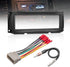 NuIth Single DIN Radio Dash Kit W/Radio Wiring Antenna Adapter for Select