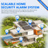 FREETIM 500FT Driveway Alarms Wireless Outside Weatherproof - Motion Sensor Alarms System Motion Detector Plug