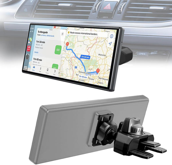 JCTRIWAY CD Mount for Carplay Screen, 360 Rotation CD Slot Carplay Mount for