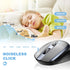 cimetech 2.4G 3 Wireless Mouse, Silent Computer Mice Cordless with Adjustable DPI,Ergonomic Mouse for Laptops