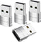 USB Male to USB C Adapter 4 Packs, USB to Type C Super Fast Charging/Transfer and OTG Function, Compatible with iPhone