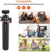 360 1/4 Inch 13 12 11/DJI 5 4 3/Insta360 PULUZ Camera Tripod Stand, Mini Desktop Aluminum Selfie Stick with Cold Shoe