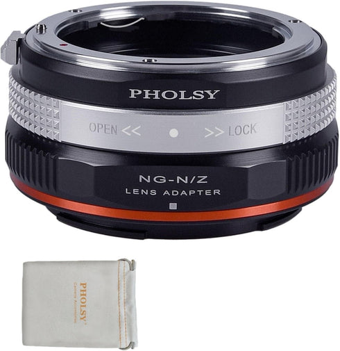 FTZ Lens Mount Adapter Manual Focus: Compatible with Nikon F (G-Type) Lens to Nikon Z Camera Body