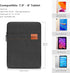 NIDOO Tablet Sleeve Bag, 8 Inch for 8.3" iPad Mini 6/7.9" iPad Mini 5/8" Lenovo Tab M8 Gen, Water Repellent Case