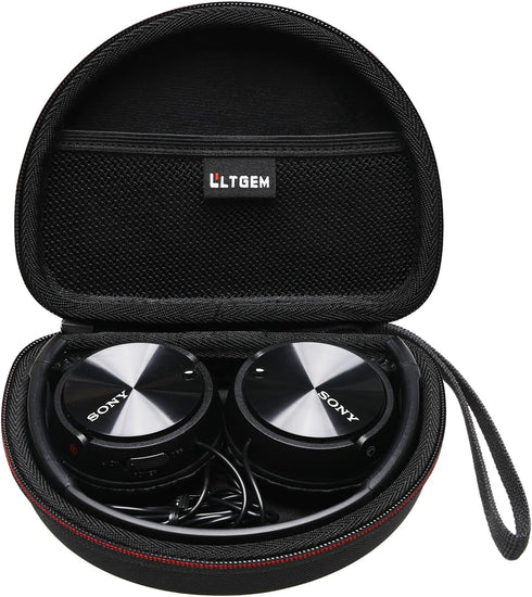 LTGEM Hard Case for Sony MDR-ZX110/ZX110AP/ZX110NC/ZX310AP Wired On-Ear Headphones, Travel Protective Carrying Storage