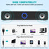 Computer Speakers, USB Powered PC Speakers, Wired Stereo Desktop Speakers for Computer, Laptop, PC, Pad, Cellphone