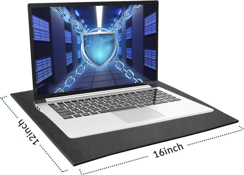 EMF Laptop Pad Protection, NEWBEAU Radiation Computer Pad Blocking, Heat Shielding Laptop Pad for Laptops, Notebooks,