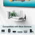 Ties-2pcs DAWASAPAT Projector Mount, White Small Mini Projector Shelf/Cable Box Wall Mount/Router Wall Mount, Projector