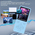 Yunseity MP3 1.8in MP4 10 Bluetooth Player, Portable HiFi Sound Music Player Built in HD Speaker, Color Screen Player