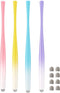 Slim Waist Stylus Pens for Touch Screens, for iPhone, iPad, Kindle Fire, Includes 8 Extra Replacement Fiber Tips,