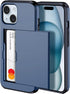 2024 NEW iPhone 15 Plus Case with Card Holder - Wireless Charging Compatible Wallet Case with Hidden Slot for Men and