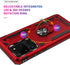 ADDIT Phone Case for Samsung S20 Ultra, Military Grade Heavy Duty Protection with Ring Holder Stand, Support Magnet Car