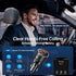 Syncwire Bluetooth 5.3 FM Transmitter for Car, 38W PD&QC3.0 Dual USB Charging Adapter with Hands-free Calling and Music