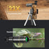Andoer 4-in-1 Phone Lens Kit, External Phone Camera Lens Set with 22X Telephoto, 205° Fisheye, 4K Wide Angle, 25X Macro