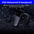 ZIOCOM Bone Conduction Headphones, Foldable Open Ear Bluetooth 5.3 Sports Wireless Earphones with Mic, IPX6 Waterproof