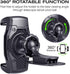 Car Phone Holder, Phone Car Mount with Stick On Base Cell Phone Car Mount Sticky Adhesive Mount Holder for 4 inches to 6.5 inches Smartphones
