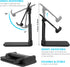 Folding Desktop Phone Stand, Adjustable Height Mobile Phone Holder for Desk, Office, Compatible with All Phones 4-10’’