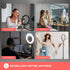 SQUATZ 11 12W 3 10 6 LED Selfie Ring Light with Wired Control, Color Modes, Brightness Levels, Tripod Stand
