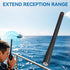 BINGFU 136-174MHz HX210 HX870 HX890 HX300 HX380 HX40 HX280 HX290 HX370 Handheld Marine VHF Radio Antenna VHF Rubber