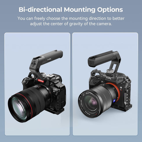 SMALLRIG Lightweight Top Handle for ARRI, Tiny Camera Top Handle Only 113g, High-Strength Engineering Plastic with Two