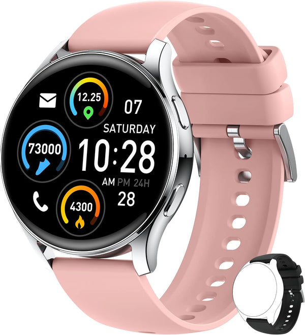 Smart Watch for Men Women Fitness, Bluetooth Smartwatch for Android iPhone, Waterproof Sport Running Digital Watch