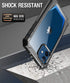 Poetic Spartan iPhone 12/iPhone 12 Pro Case, Full-Body Rugged Dual-Layer Shockproof Cover with Kickstand, Metallic Blue