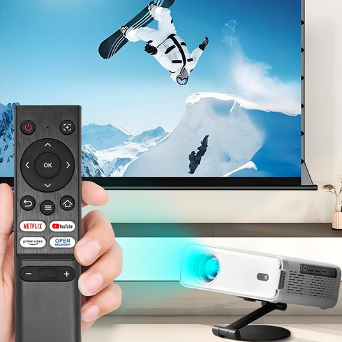 HODSEUKIN D1 Replacement Remote for Mini Projector,Compatible with Aurzen EAZZE Mini Projector.