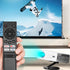 Citivisoivd D1 Replacement Remote for Mini Projector,Compatible with EAZZE Projector.