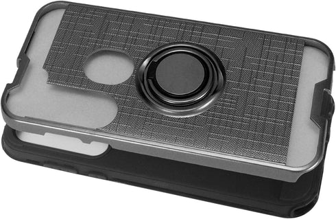 for Motorola Moto G Stylus XT2043, Moto G Power XT2041 (2020 Version) - Hybrid Phone Case with Ring Stand
