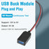 Radar Detector Power Cord Adapter - Compatible with Kia, Hyundai, Connect to Rearview Mirror