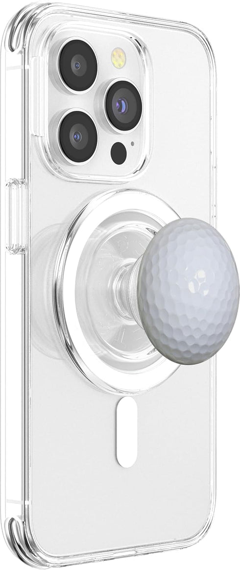 PopSockets MagSafe PopGrip for iPhone, Golf Ball for Golfer.
