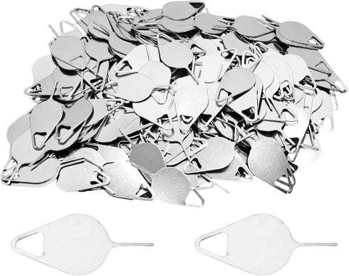 PDETVEO 200PCS Universal Metal SIM Card Ejector Pin, Professional Tray Removal Opening Tool