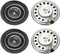 uxcell 0.5W 8 Ohm DIY Magnetic Speaker, 28mm Round Shape Replacement Loudspeaker (4pcs)