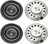uxcell 0.5W 8 Ohm DIY Magnetic Speaker, 28mm Round Shape Replacement Loudspeaker (4pcs)