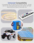 Qwenoer 24V 2.6Ah 24V Lithium Battery, Rechargeable Li-ion Battery with Charger, Bare Leads Wire, Cable Connector