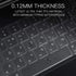CaseBuy Ultra Thin Keyboard Cover - for Apple iPad Air 11-inch (M2 2024) & iPad Air 5th 4th Gen & 2022 M2 iPad Pro 11