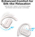 Open-Ear Bluetooth Wireless Sport Headphones - Bluetooth 5.3 Sweat Resistant Earphones for Workouts Running-Beige White