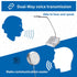 Window Intercom System, 2 Way Voice Transmission, High Power Intercom for Bank, Hospital, Station, Store