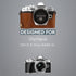 MegaGear MG1352 Olympus OM-D E-M10 Mark III Leather Camera Half Case and Strap, Light Brown