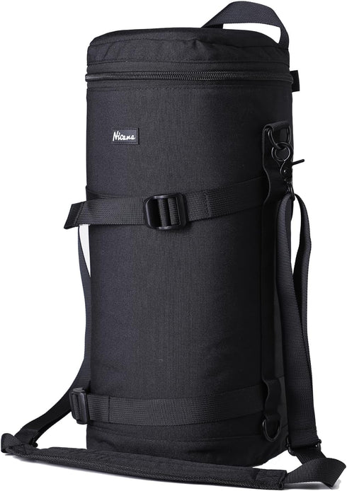 LB3 100-400mm 100-500 70-200 180mm 600 70-300mm 90mm 70-200mm Nicama Deluxe Water-Resistant Camera Lens Pouch Case