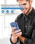 OCASE iPhone 13 Wallet Case - Light Blue PU Leather Flip Folio, RFID Blocking, Card Holders, Shockproof TPU, 6.1" 2021.